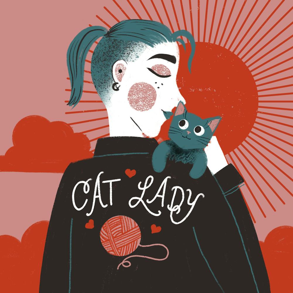 Femme aux Chats