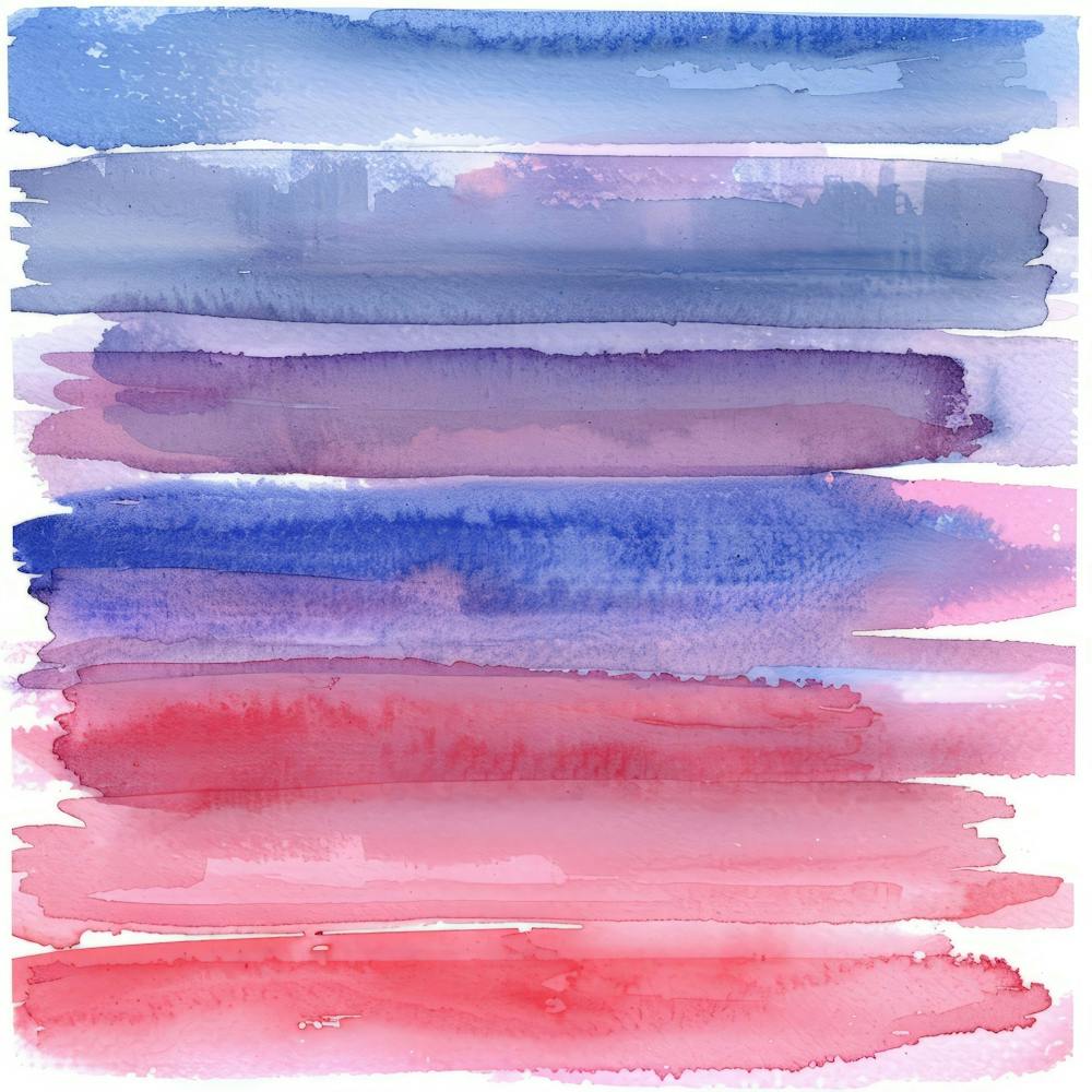 Watercolor Brush Strokes