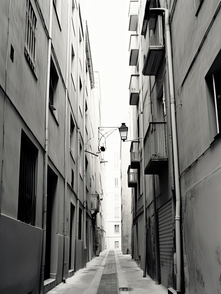 Marseille, France, Black And White Photography 4