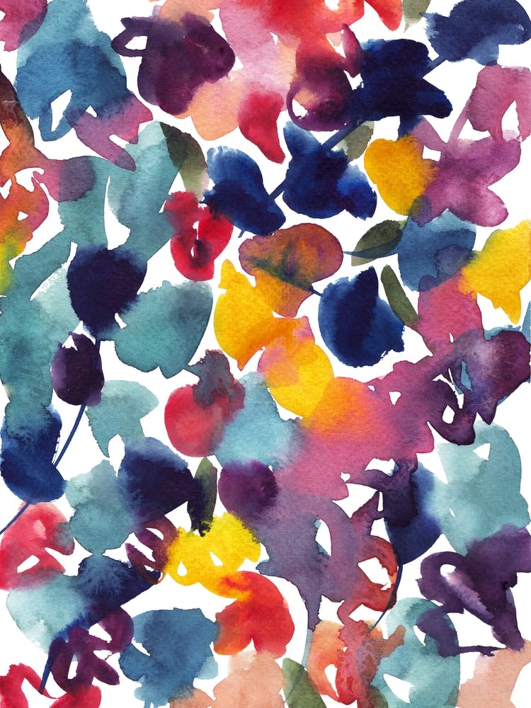 Dream Of Spring Abstract Floral 5