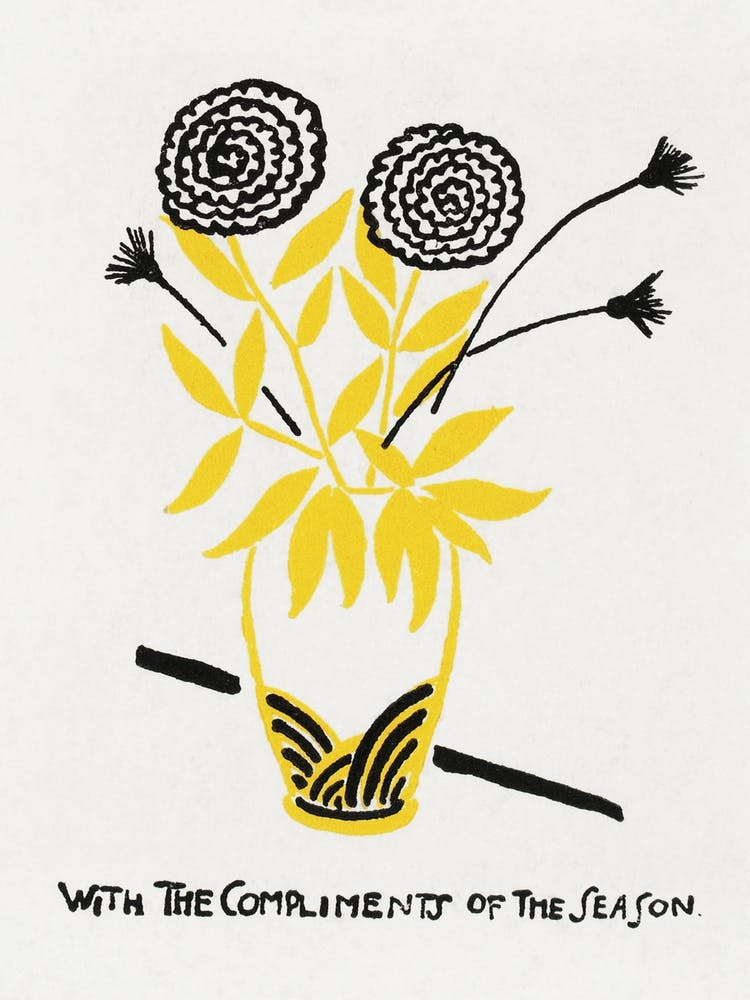 With The Compliments Of The Season, Henry Lyman Saÿen