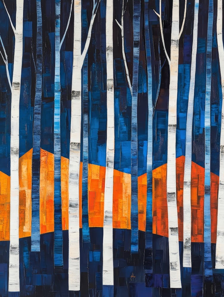 Colorful Trees In The Forest 5