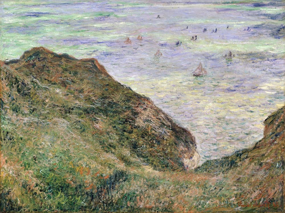 View Over The Sea (1882), Claude Monet