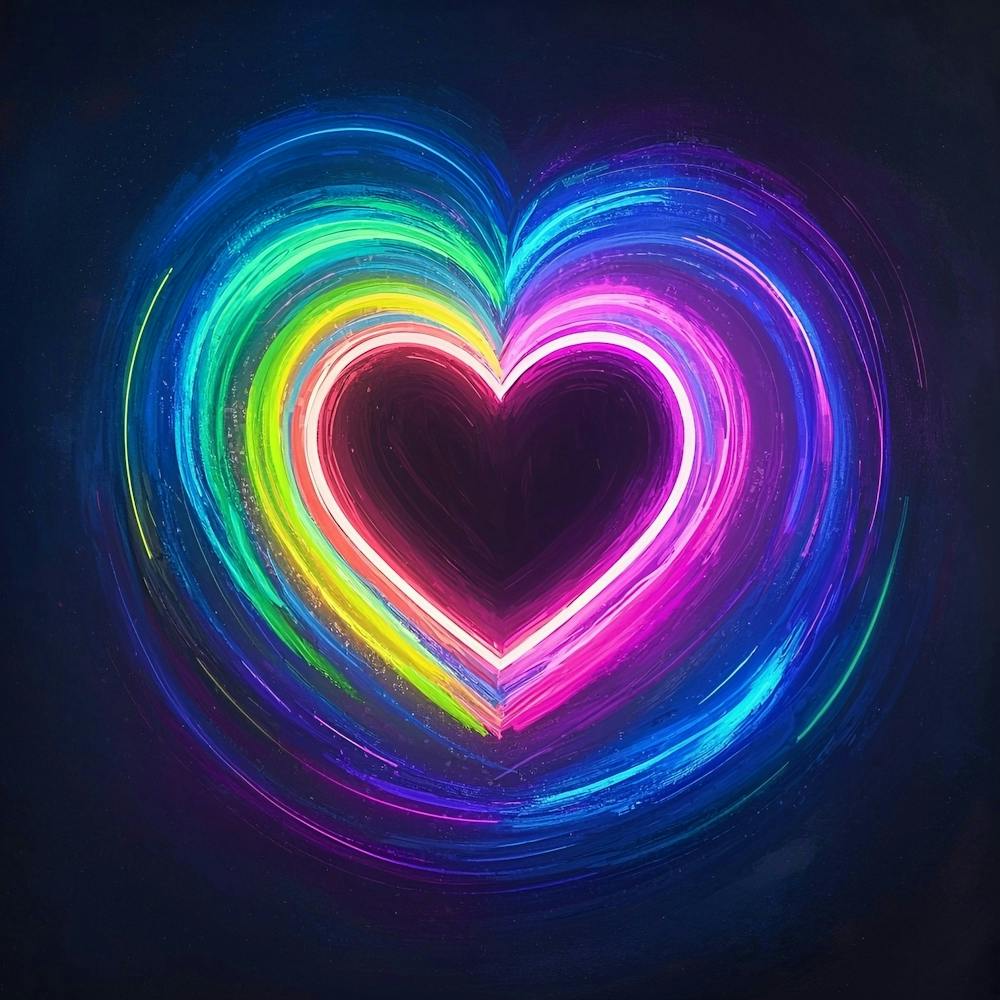 Neon Heart 1