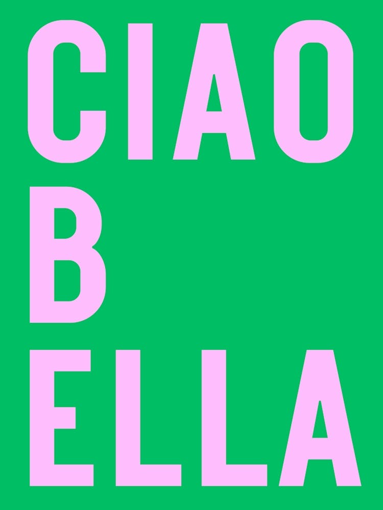 Ciao Bella - green/rose
