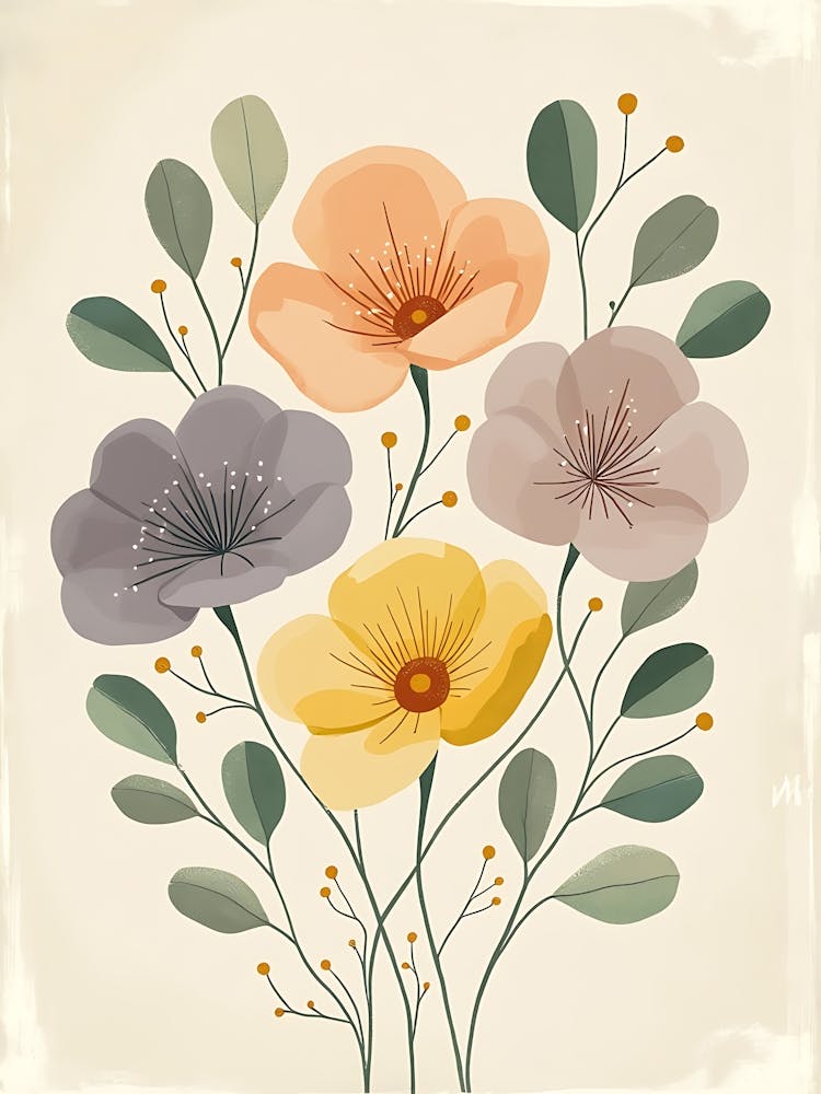 Délicates Fleurs des Prés