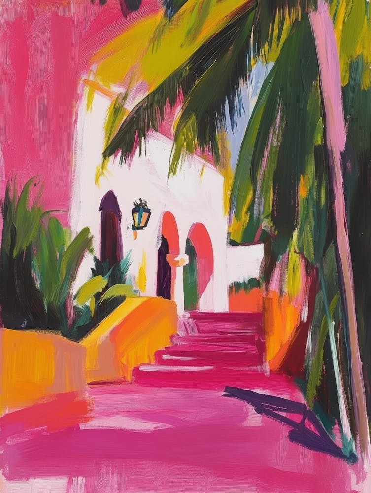 Pink Stairway 1