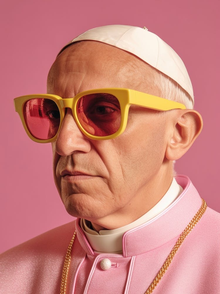 Pope Francis Fashion Art