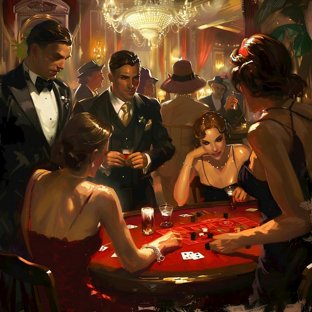 Gatsby's Gamble: Whispers and Wagers.