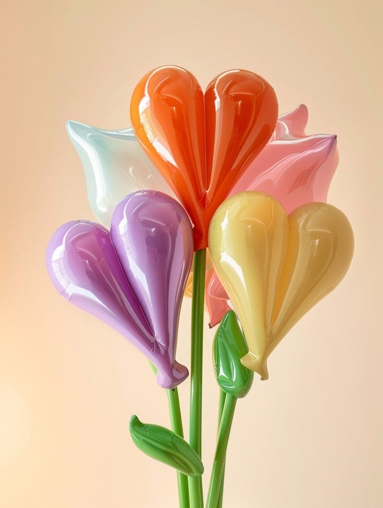 Dreamy Inflatable Flowers Bleeding Heart 2