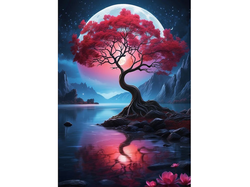 Tree In The Moonlight