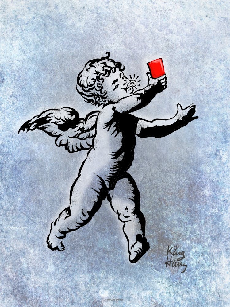 Red Card | Digital Street Art Pop Art 2025