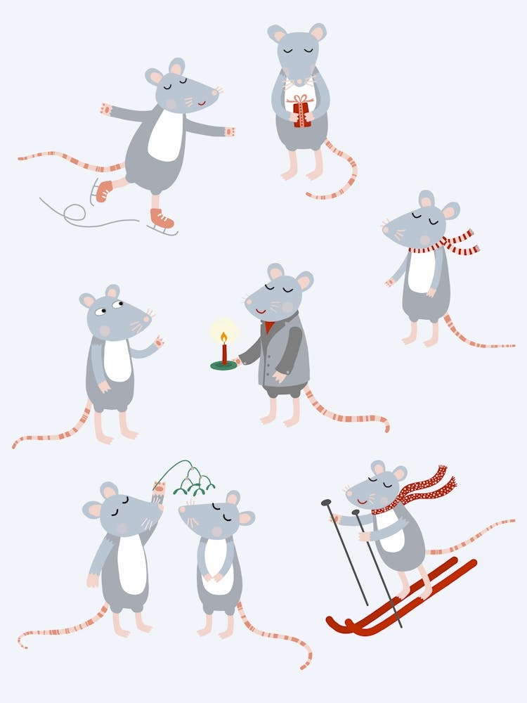 Winter Mice