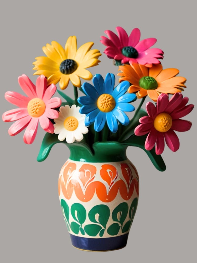 Gänseblümchen In Einer Vase 13