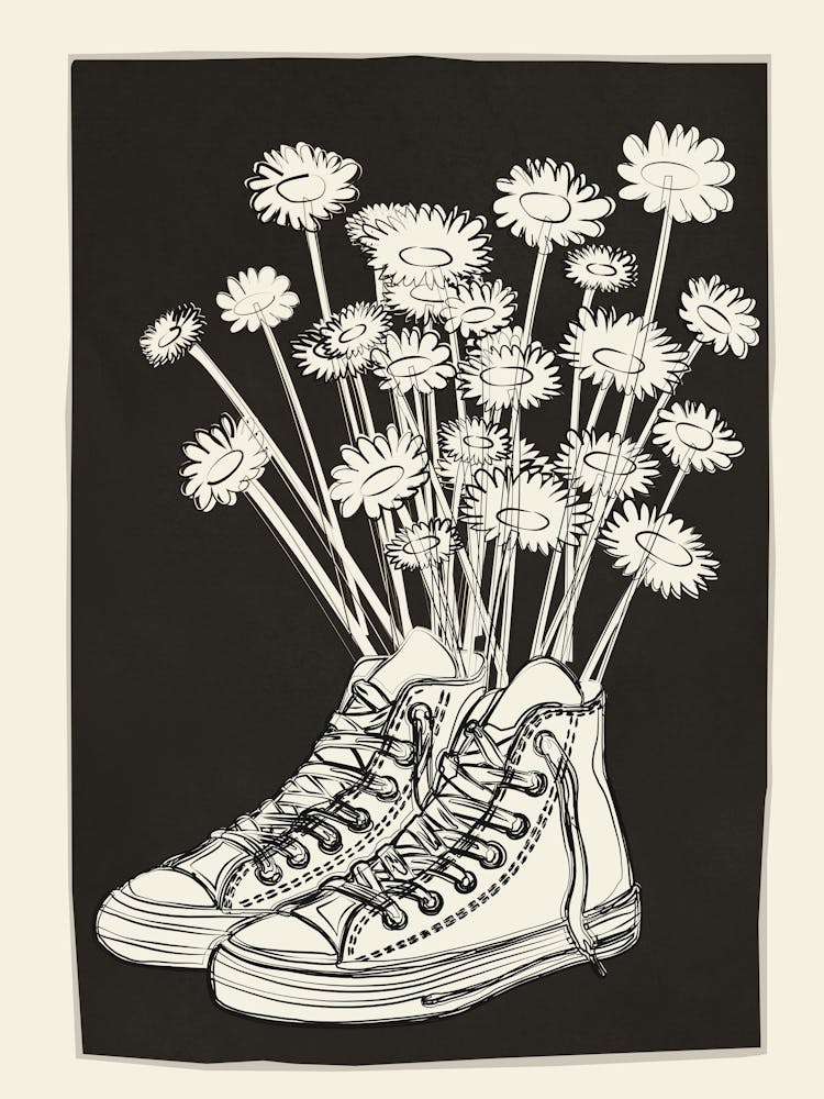 Floral Sneakers 2