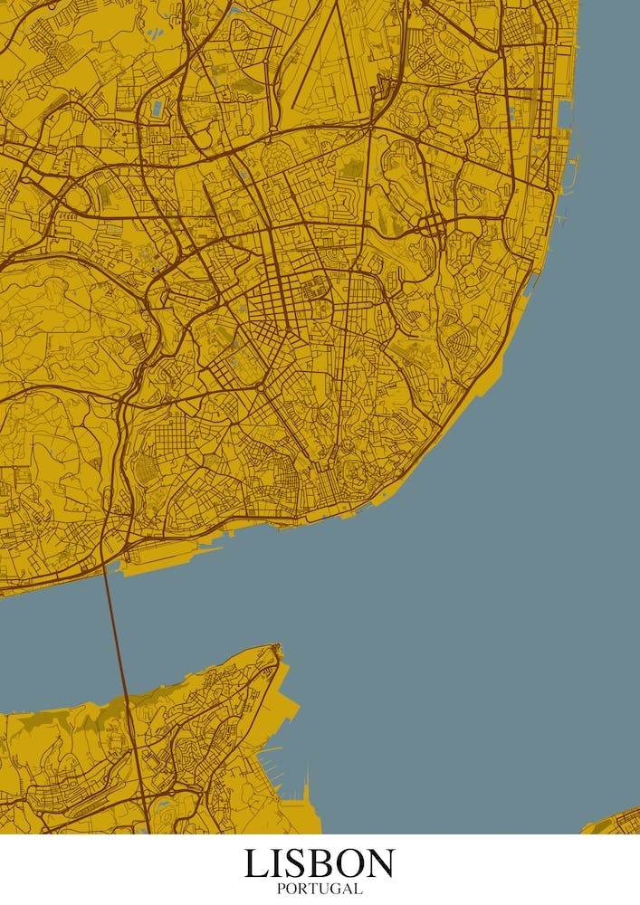 Lisbon Yellow Blue