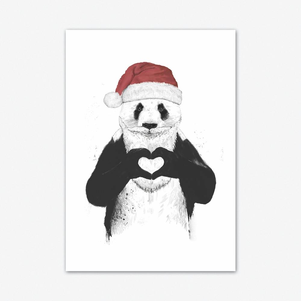 Santa Panda