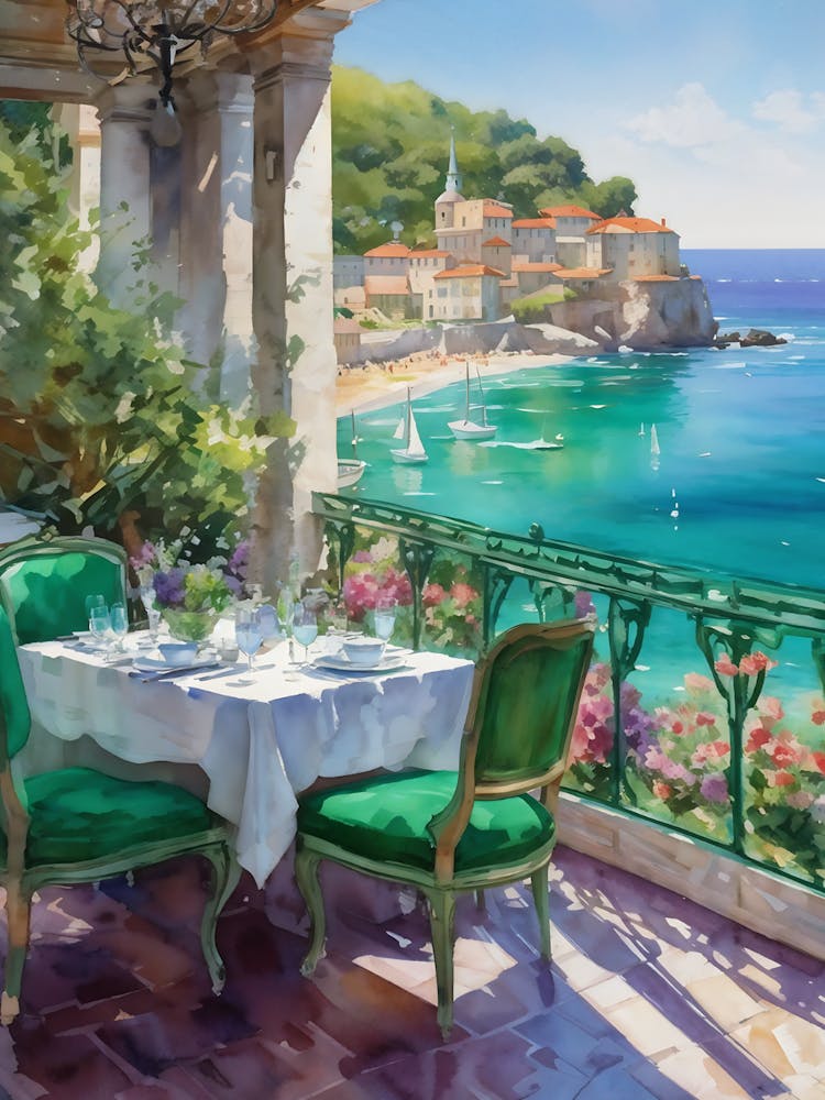 Table On The Balcony