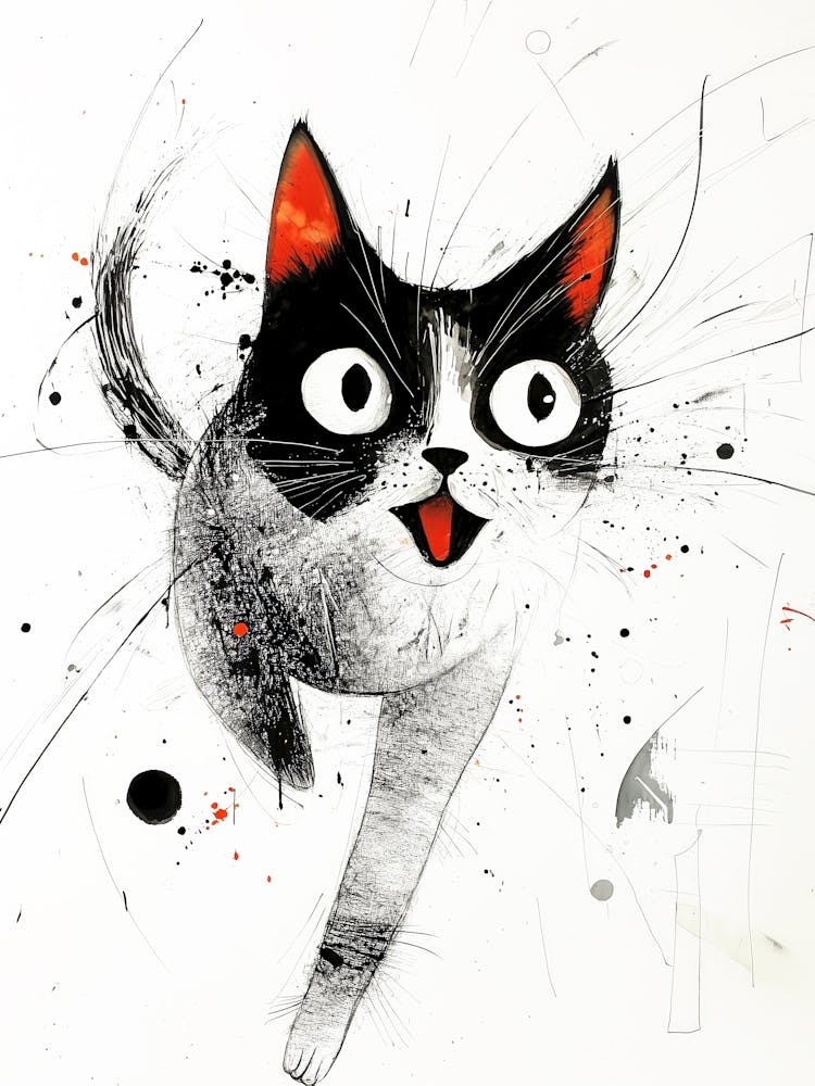 Cat Running