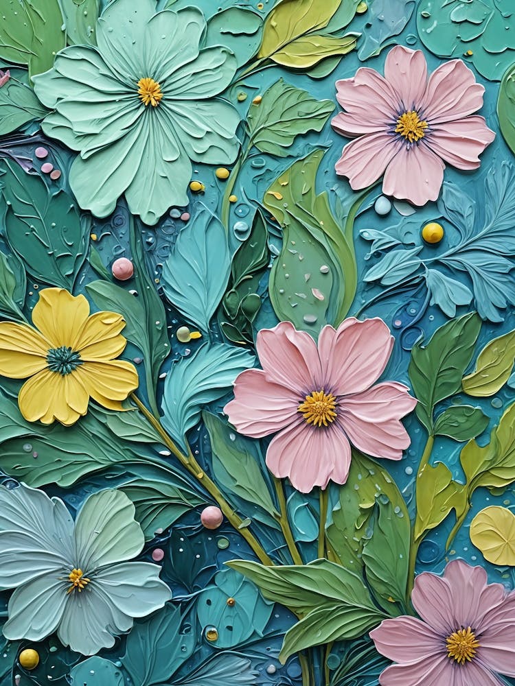 Peinture Florale n°2