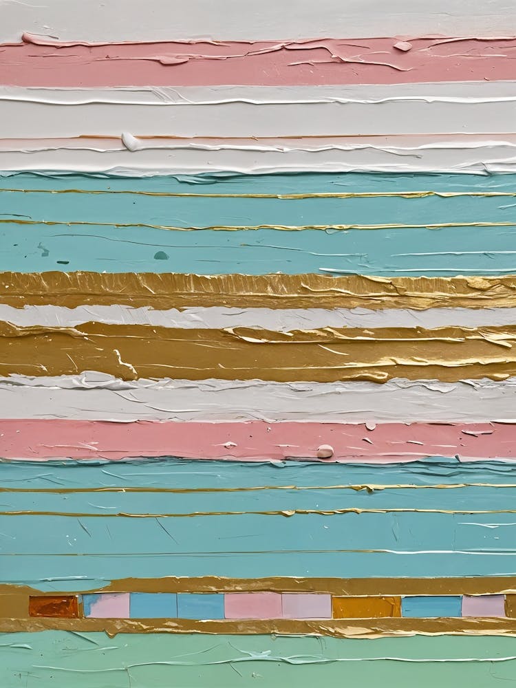 Painted Pastel Stripes no1