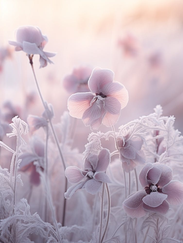 Frosty Botanical Viola 2