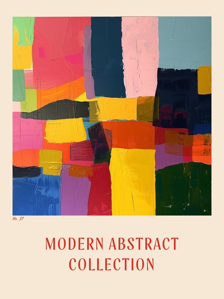 Modern Abstract Collection Poster 27