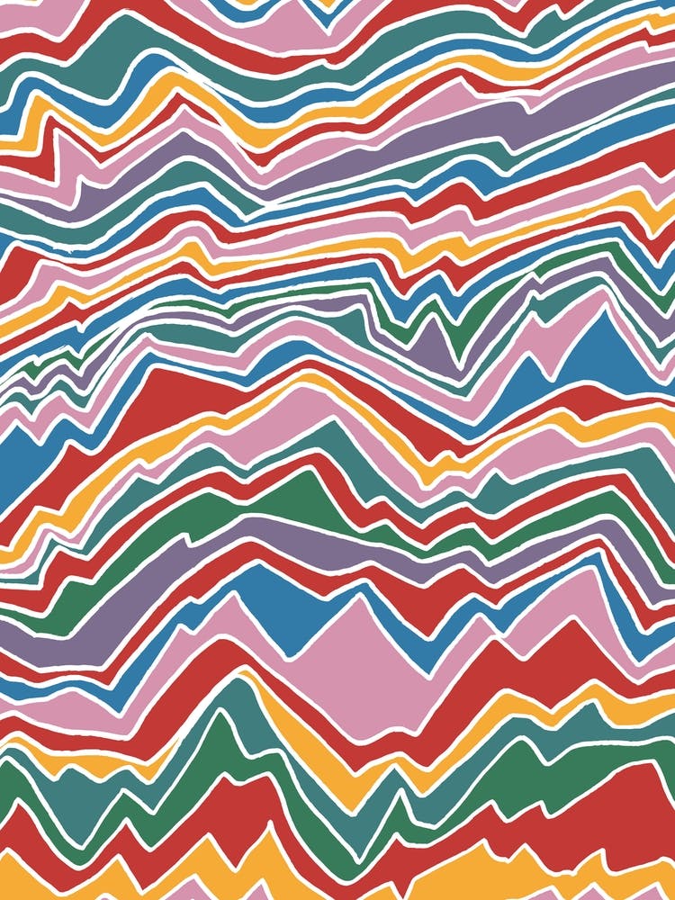 Rainbow Mountains