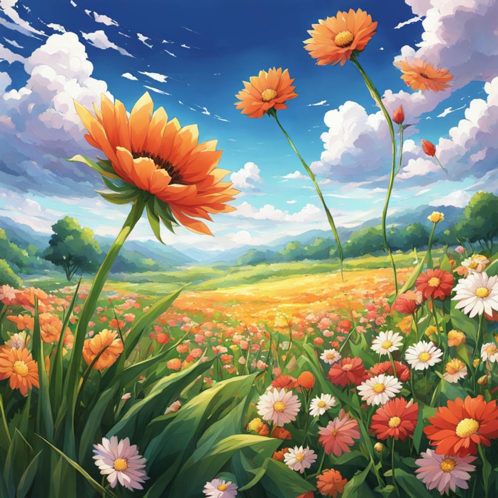 Field Of Daisies