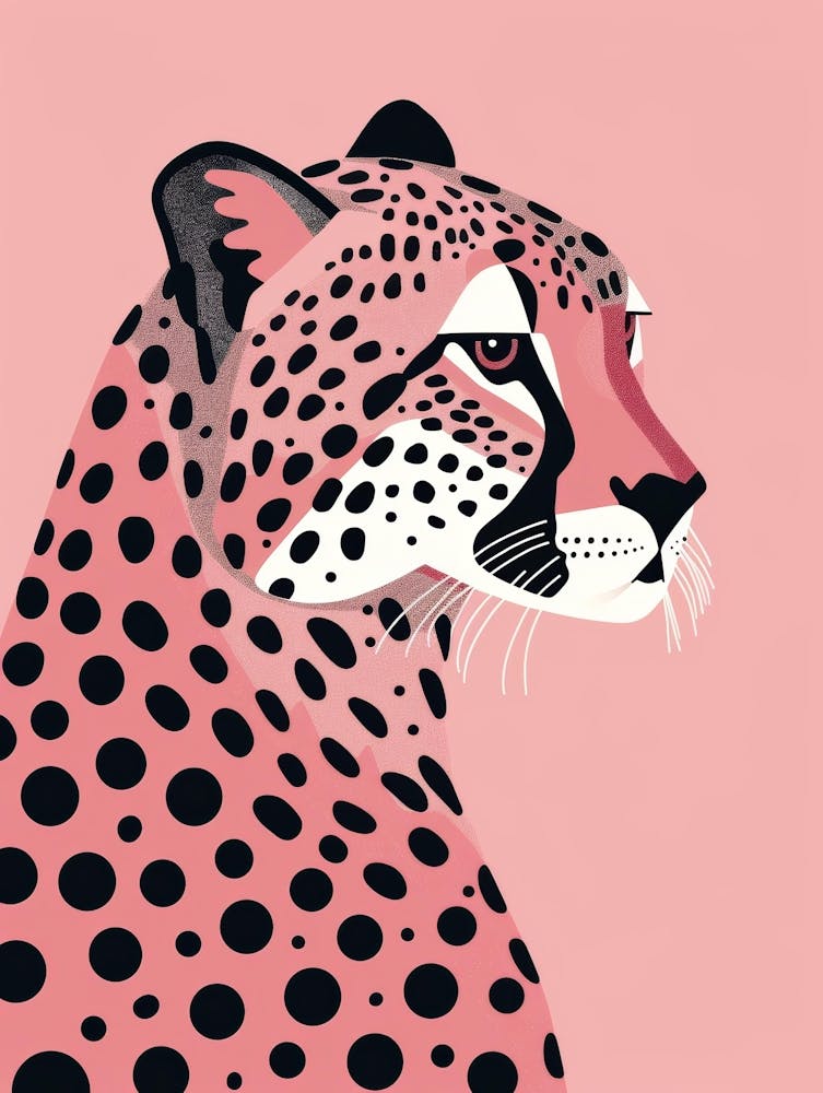 Gepard Leinwanddruck 3