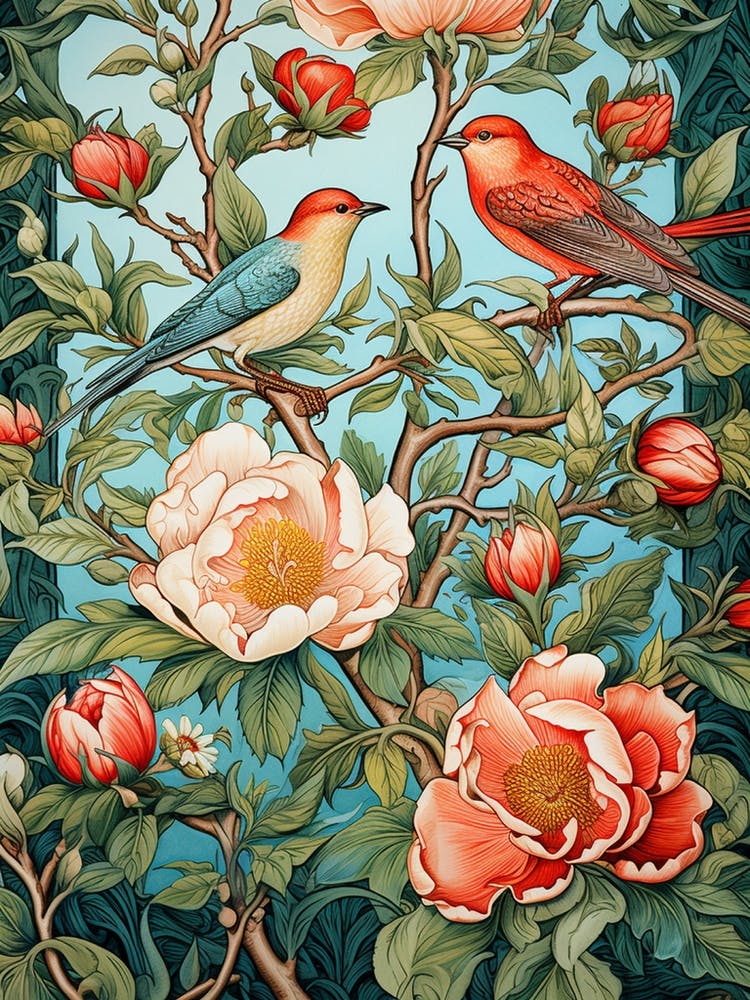 Birds On A Branch 1