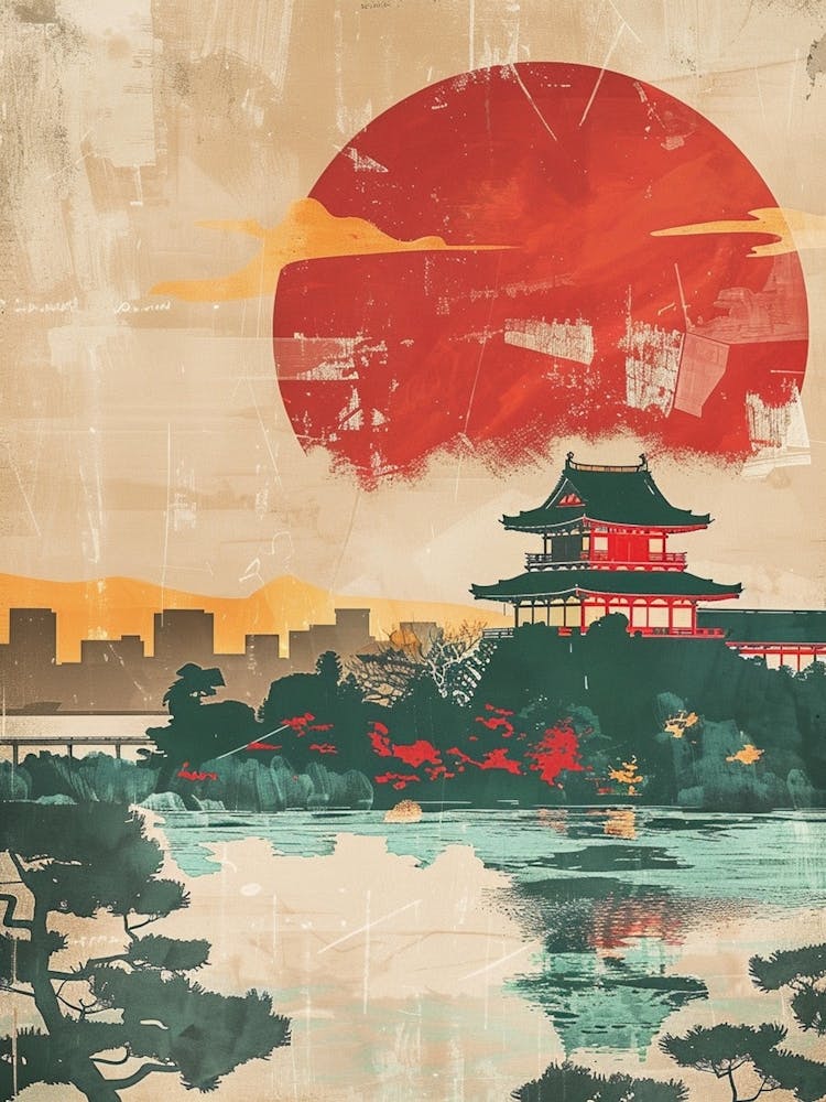 Odaiba Tokyo Japan Mid Century Modern 1