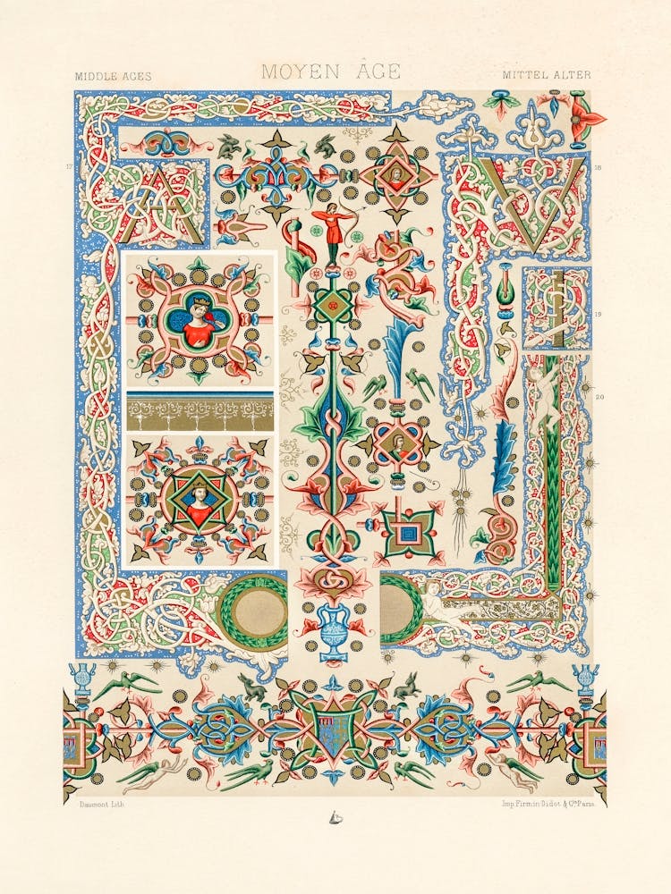 Middle Ages Pattern, Albert Racine (4) 1