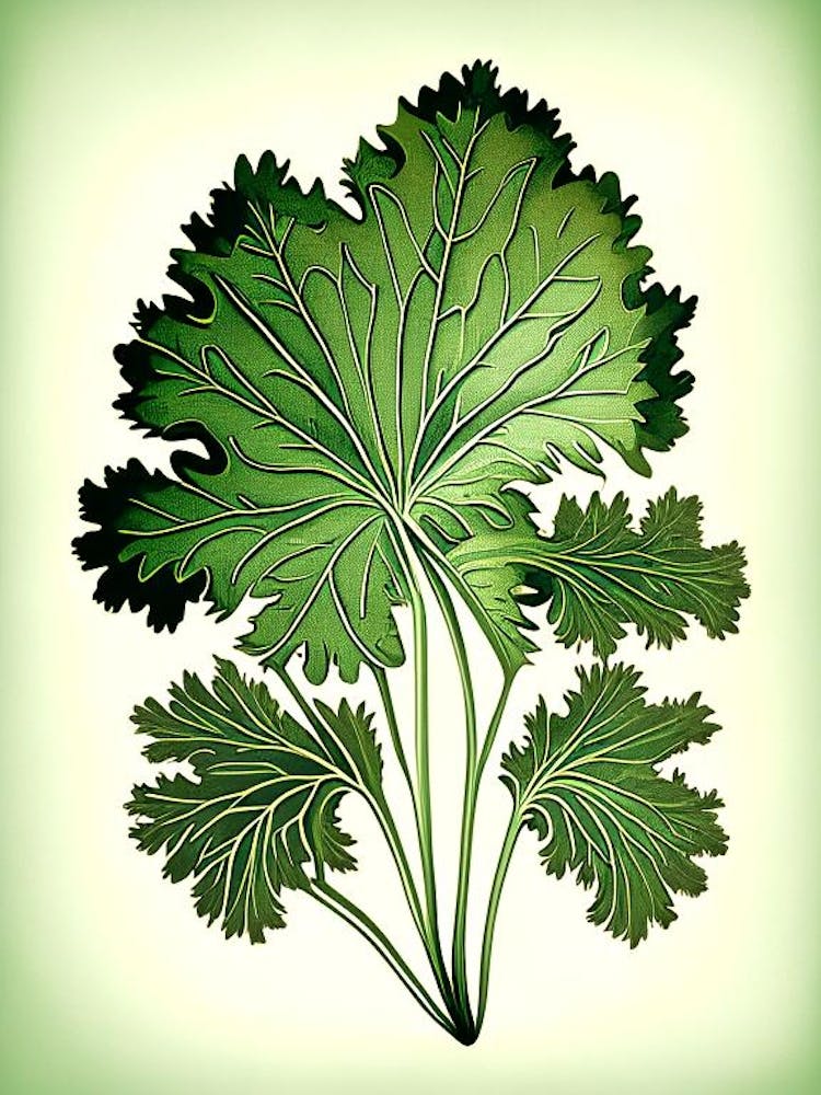 Parsley Leaf Vintage Botanical