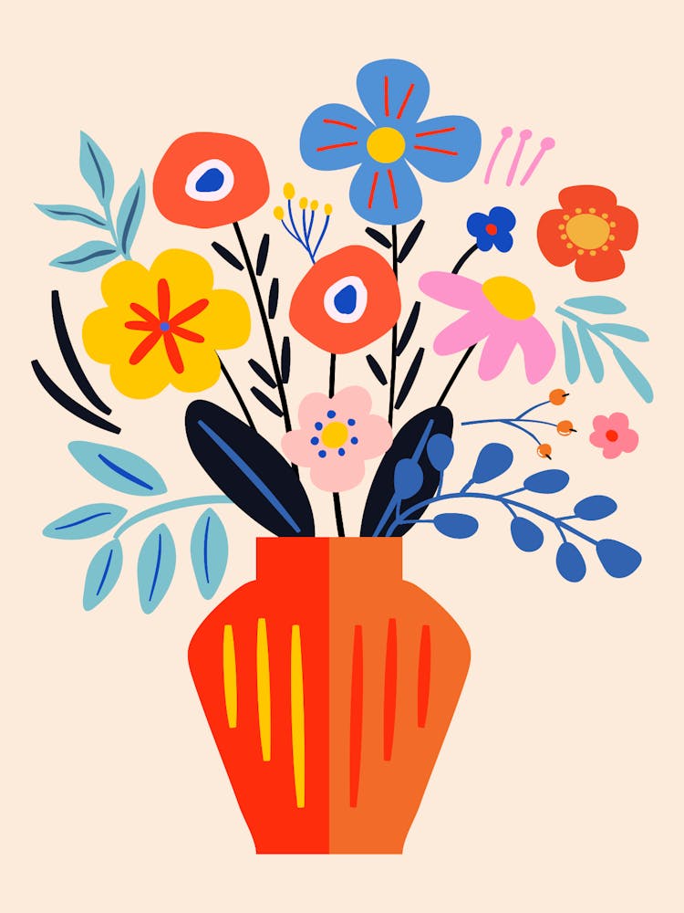 Flowers In A Vase 5