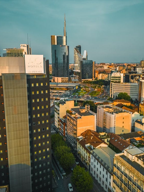 Stampa Poster Milano. Porta Nuova - Skyscrapers