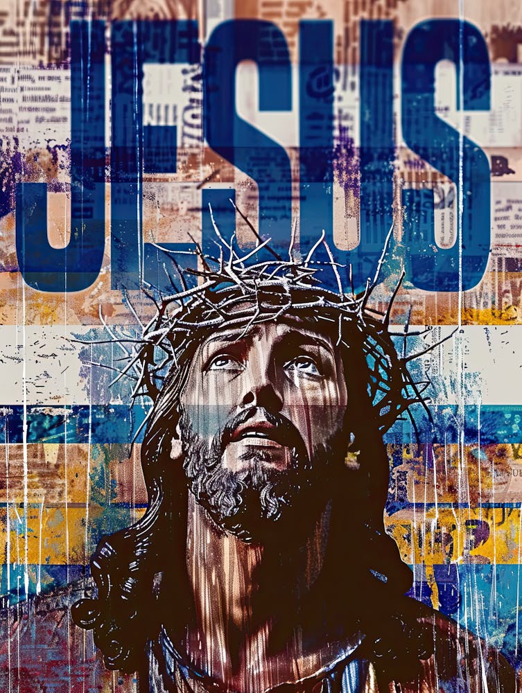 The Redeeming Cross | Jesus Poster