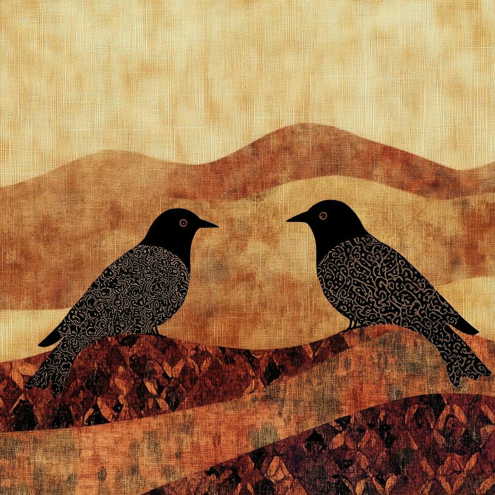 Two Birds On A Hill