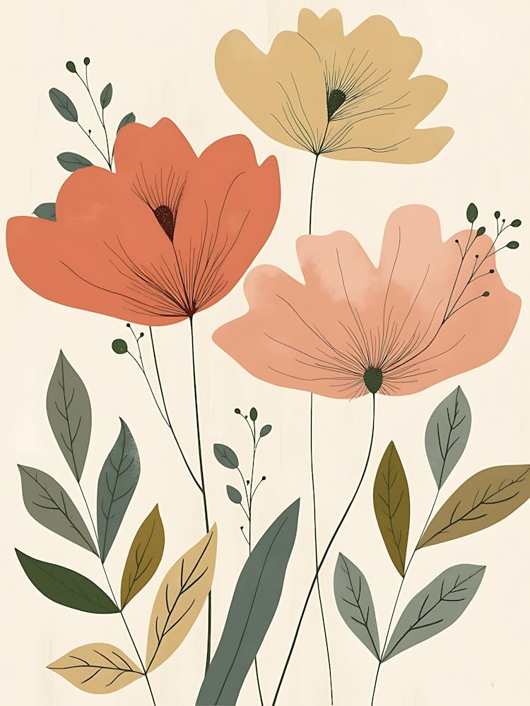 Delicate Floral Serenity