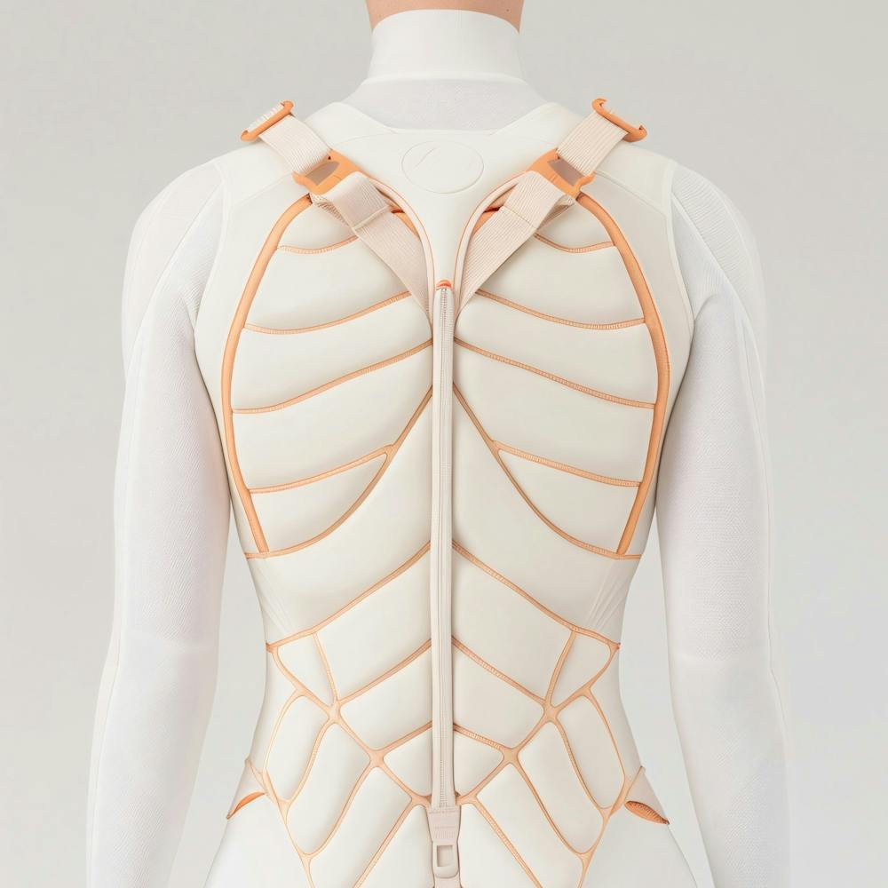 Back View Of A Mannequin