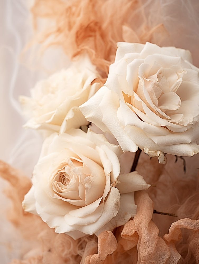 Boho Dried Flowers Rose 8