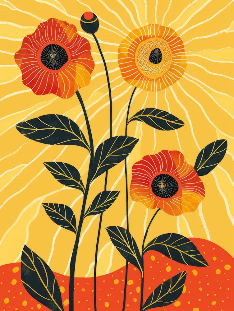 Poppies In The Sun 2