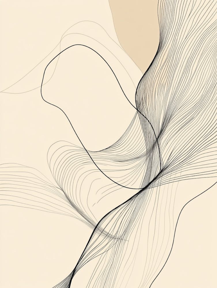 Abstrakte Linien