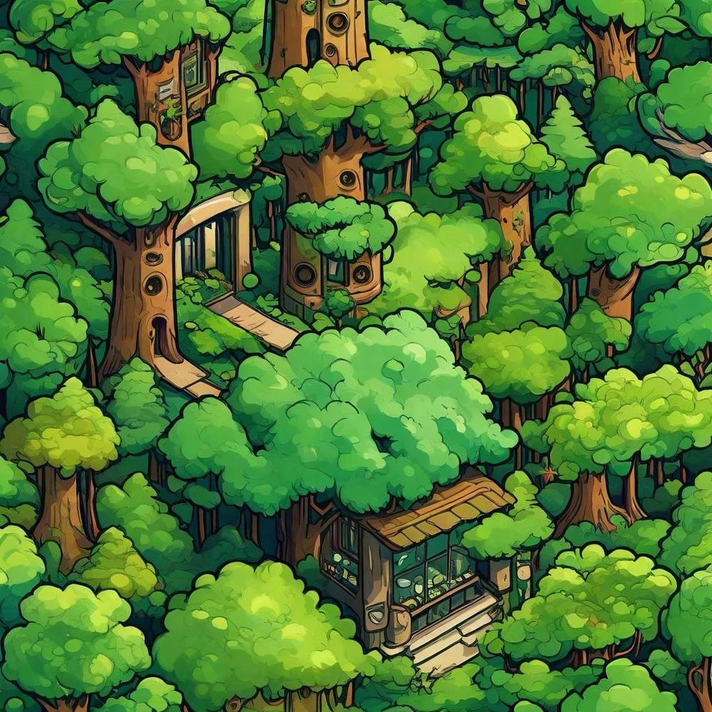 Artistic Thick Greenary