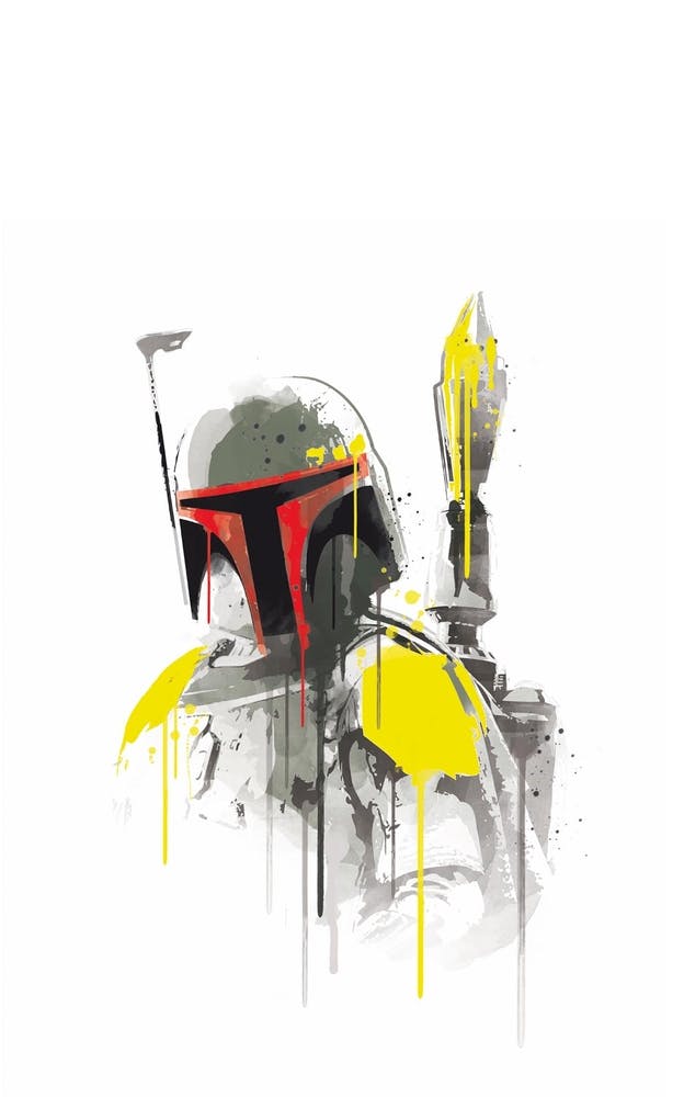 Boba Fett Watercolor