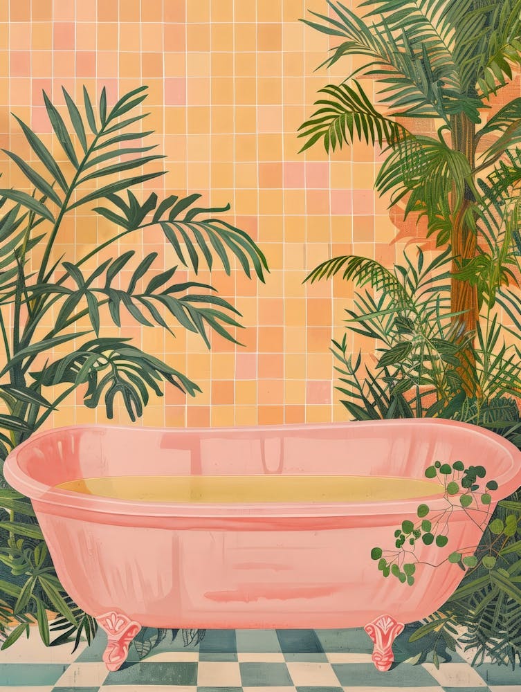 Pink Bath 1