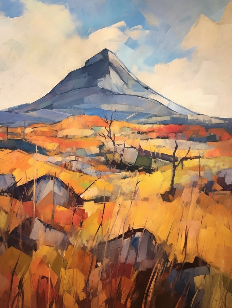 Mount Monadnock Usa 4 Mountain Painting