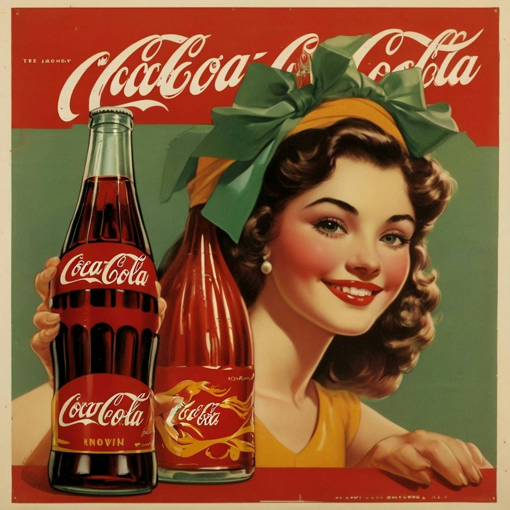 Default Default Vintage And Retro Coca Cola Advertising Aestet 0 (3)