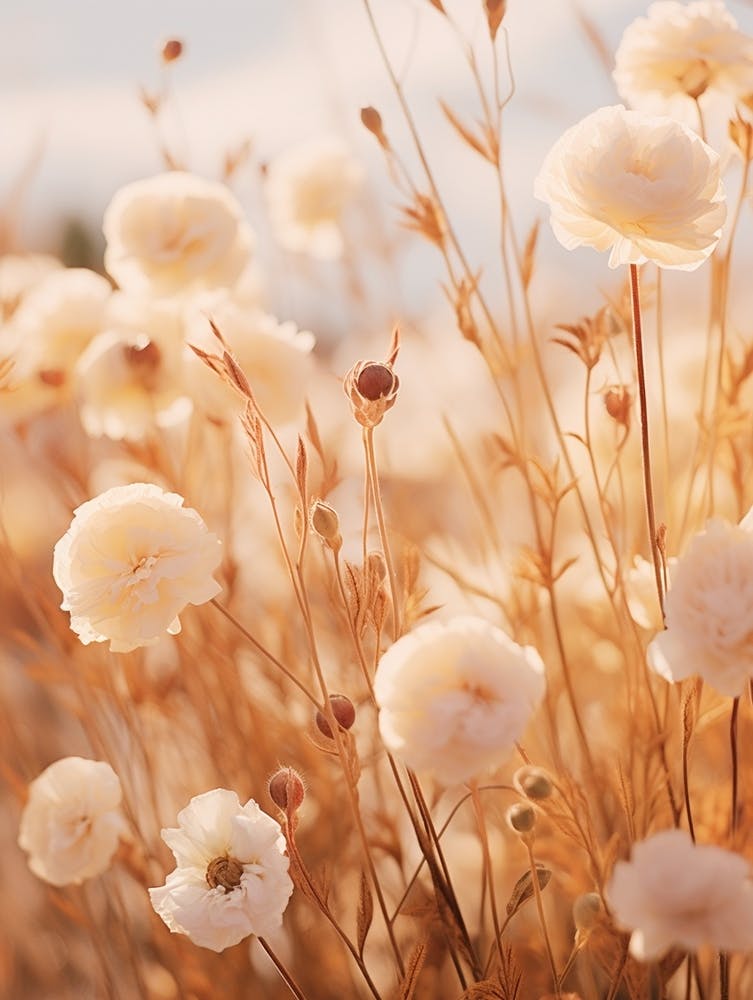 Boho Dried Flowers Portulaca 1