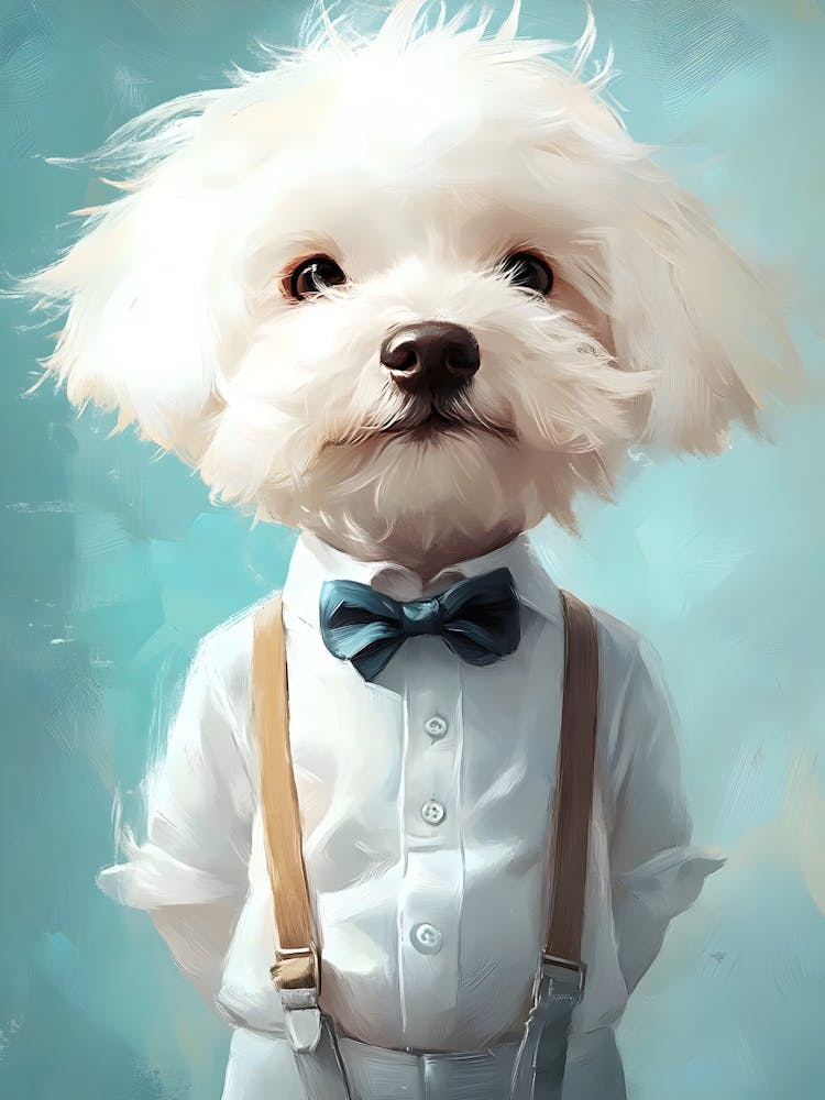 Dog In A Bow Tie